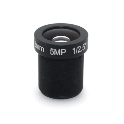 لنز ۸ میلی‌متر ۵ مگاپیکسل CW مدل CW-8mm-5MP با بدنه مشکی و رزوه M12
