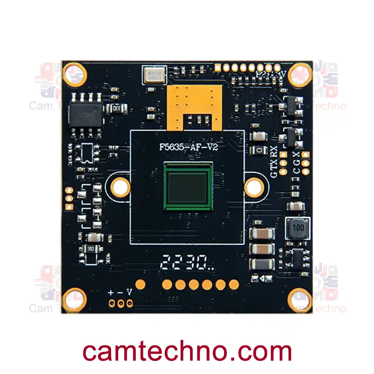 نمای سنسور برد دوربین AHD ۵MP مدل IMX335 سونی با پردازنده FH8556 – مناسب تصویر با کیفیت بالا