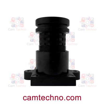 نمای پشتی از لنز دوربین ثابت ۳.۶mm مدل CW-811 با بدنه پایه‌دار