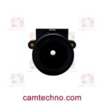 نمای روبروی لنز ۳.۶mm رزولوشن ۵MP مدل CW-811 با پایه نگهدارنده