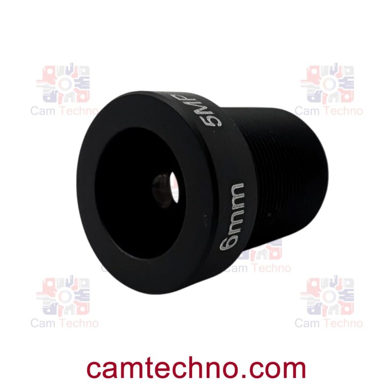 لنز ۶mm ۵ مگاپیکسل CW زاویه‌دار برای دوربین مداربسته
