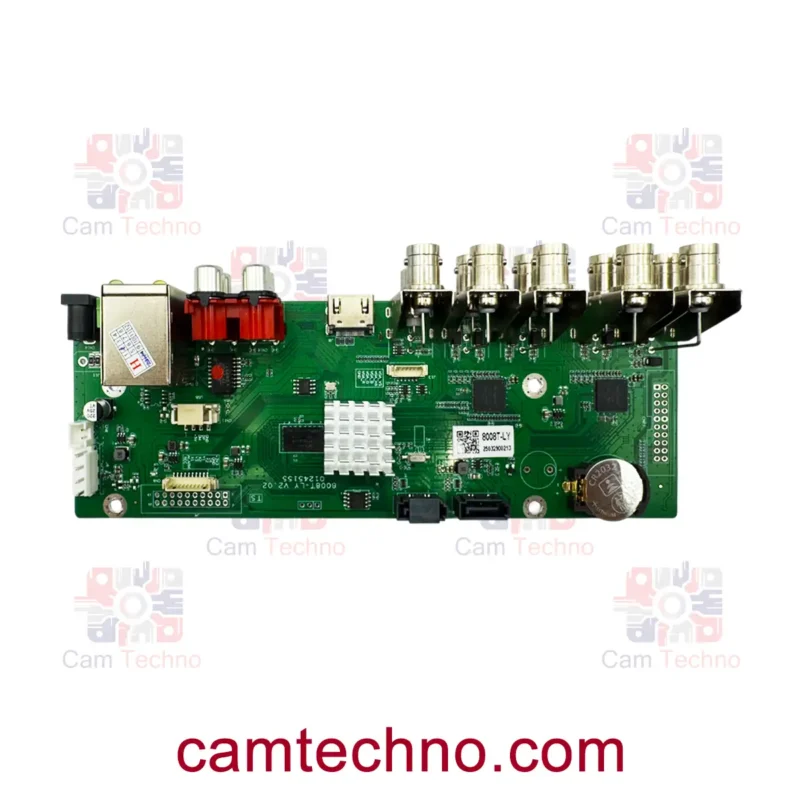 برد DVR ۸ کانال با کیفیت ۵ مگاپیکسل و چیپ Novatek
