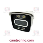 نمای جلویی کیس دوربین بولت N8302M با چهار LED نور گرم و طراحی پیشرفته برای کاربردهای شبانه