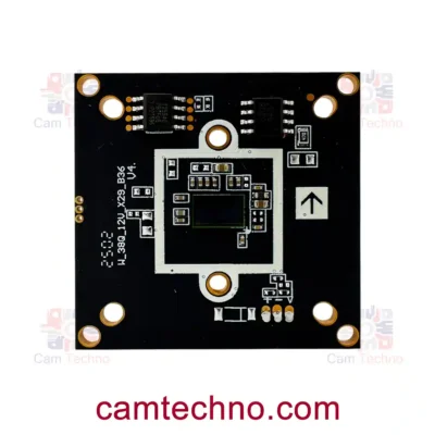 برد دوربین 5 مگاپیکسل AHD XC-836 با وارم لایت، نمای محل نصب سنسور تصویر