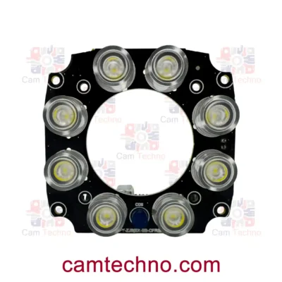 برد دید در شب LED دوگانه Dual Light مخصوص دوربین مداربسته – نمای روبه‌رو