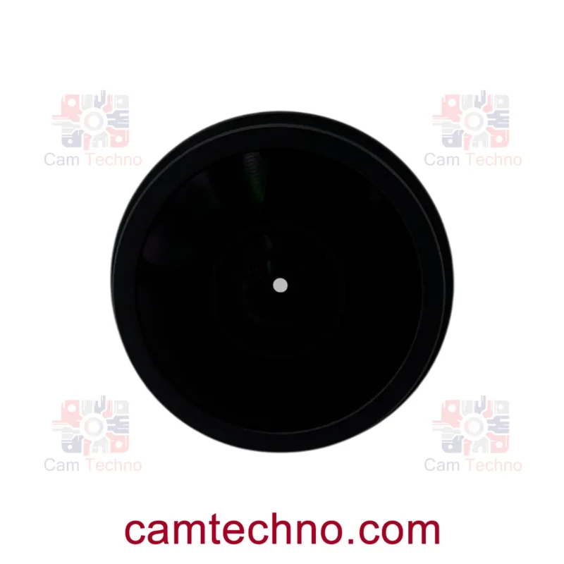 نمای روبرو لنز فیش‌آی 1.8mm 5MP M12 فرم 1/2.5 اینچ CW به‌همراه هولدر فلزی