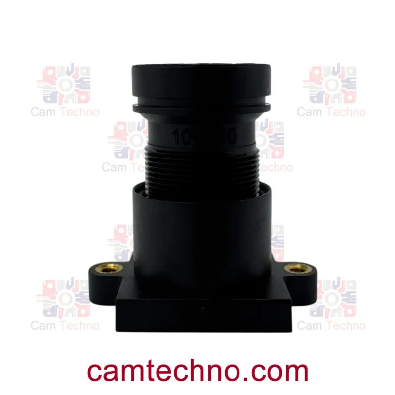 لنز ثابت 3.6mm 3MP استارلایت M12 برند YTOT به‌همراه هولدر فلزی — نمای کلی
