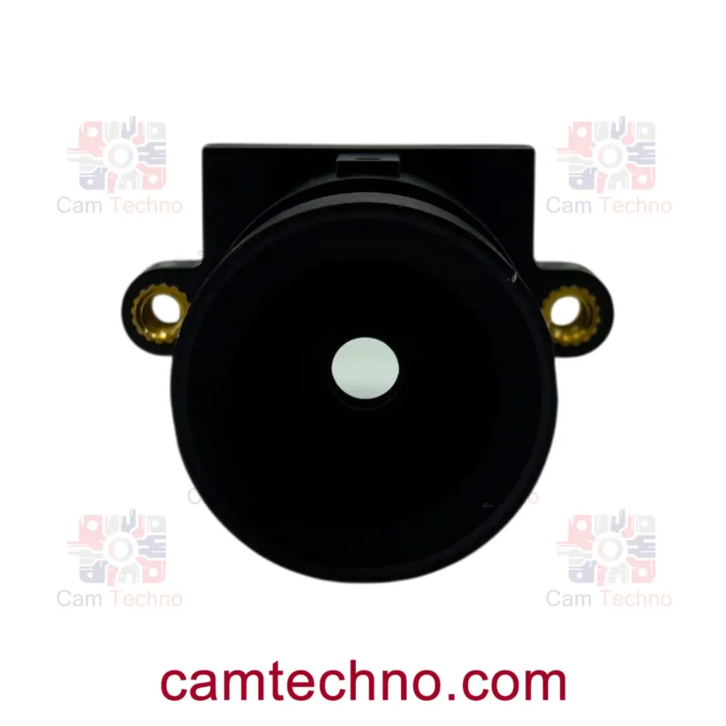 نمای روبرو لنز 3.6mm 8MP M12 YTOT — جزئیات عدسی