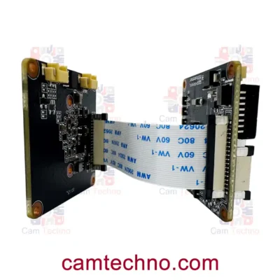 اتصال فلت کابل بین دو برد دوربین مداربسته 800S IP هشت مگاپیکسل IMX415