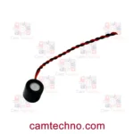 ماژول میکروفون دوربین مداربسته 12V تک عددی با سیم برای اتصال به DVR یا NVR
