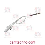 کابل اینجکتور +POE ایزوله صدا 1.5 آمپر مناسب دوربین مداربسته IP با چندین خروجی و سیم‌های رنگی
