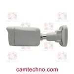 نمای جانبی کیس بولت وارم لایت دوربین مداربسته مدل N88M به‌همراه پایه