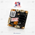 نمای زاویه‌دار برد IP H2-A0 Ruision با هیت‌سینک، کانکتورها و ساختار فیزیکی PCB